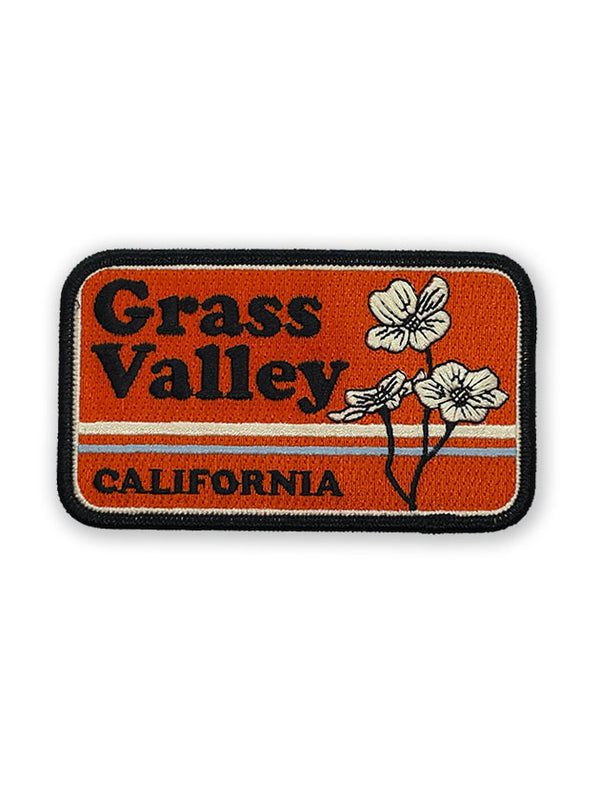 Parche de Grass Valley (naranja)