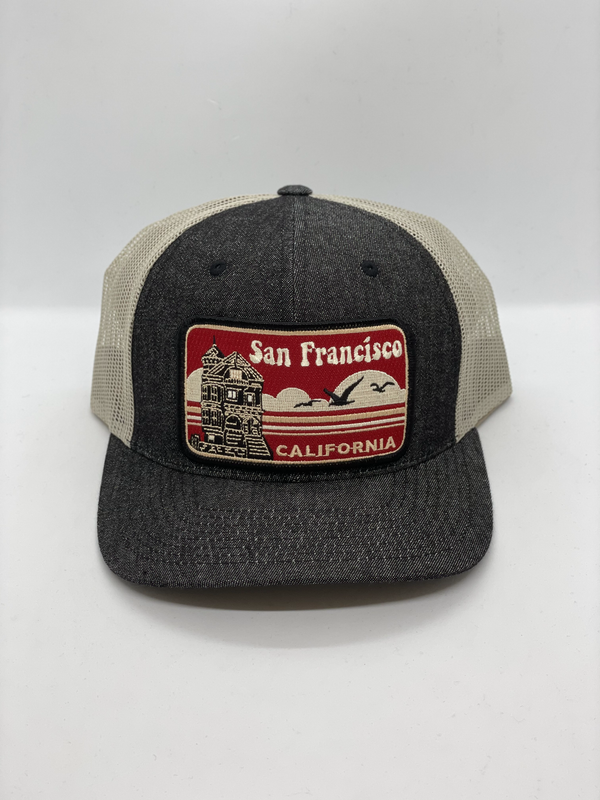 Sombrero de bolsillo de San Francisco (victoriano rojo)