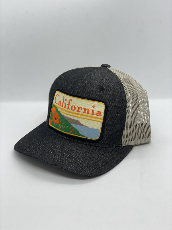 Sombrero de bolsillo de amapola de California