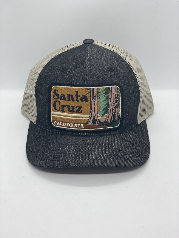 Sombrero de bolsillo con árboles de Santa Cruz