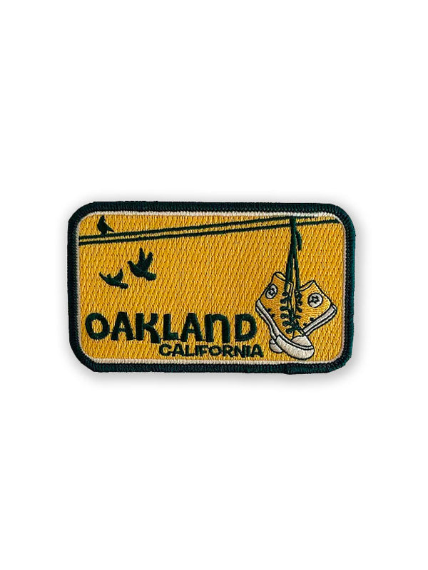 Parche de zapatos Oakland (A's)