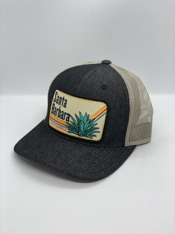 Sombrero de bolsillo de agave de Santa Bárbara