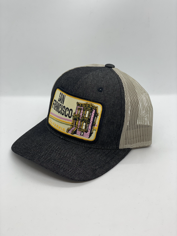 Sombrero de bolsillo de San Francisco (victoriano rosa)