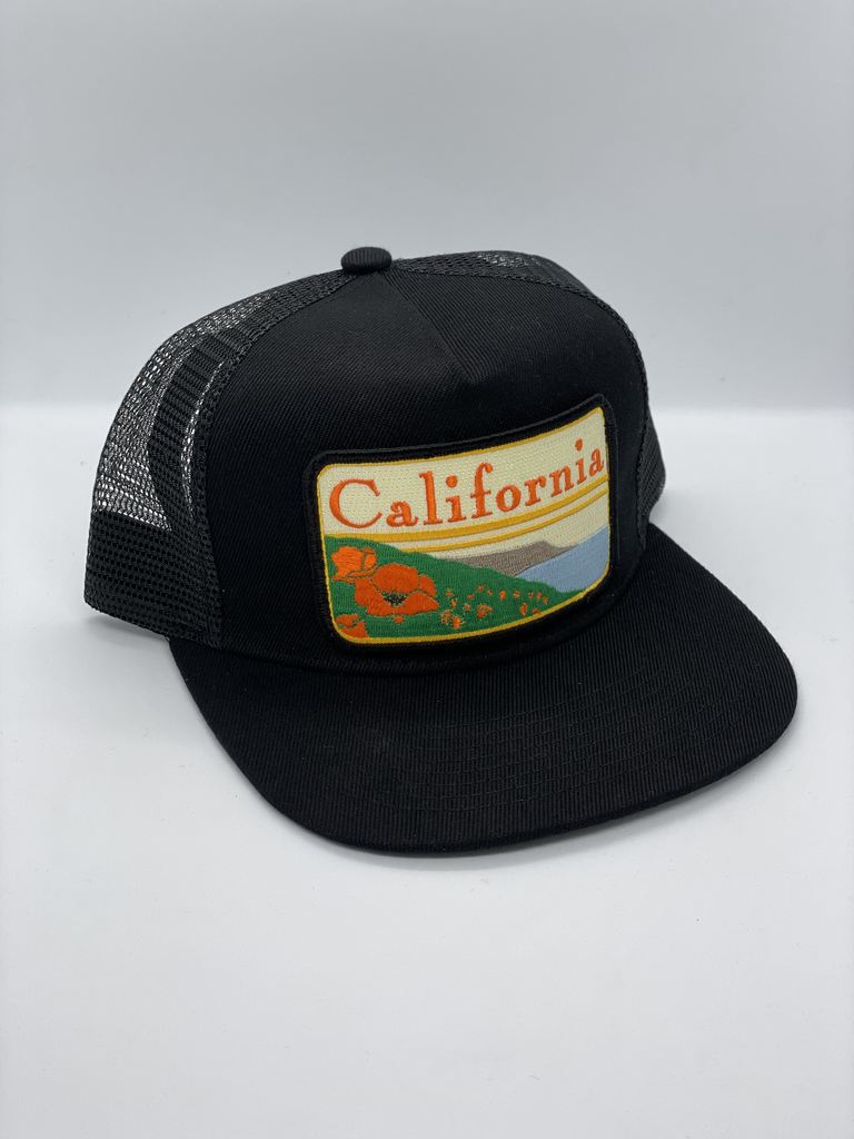 California Poppy Pocket Hat