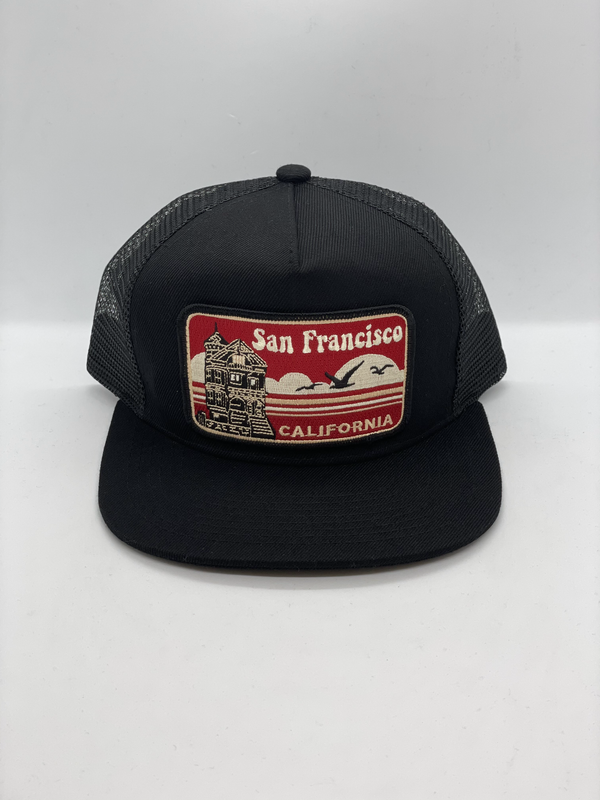 Sombrero de bolsillo de San Francisco (victoriano rojo)