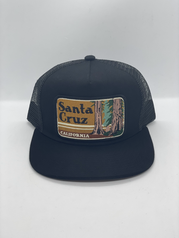 Sombrero de bolsillo con árboles de Santa Cruz