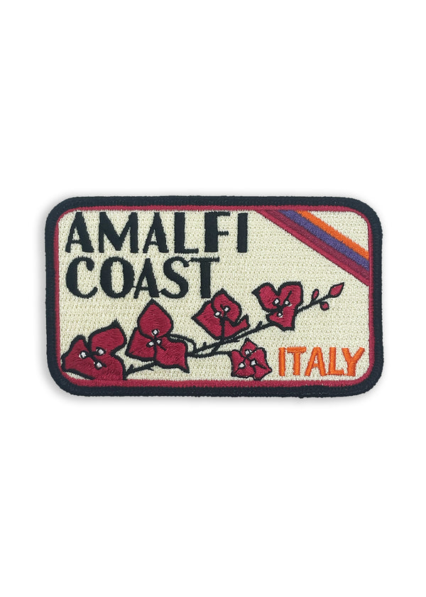 Parche de la costa de Amalfi Italia