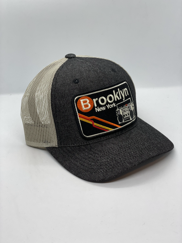 Brooklyn New York Boombox Pocket Hat