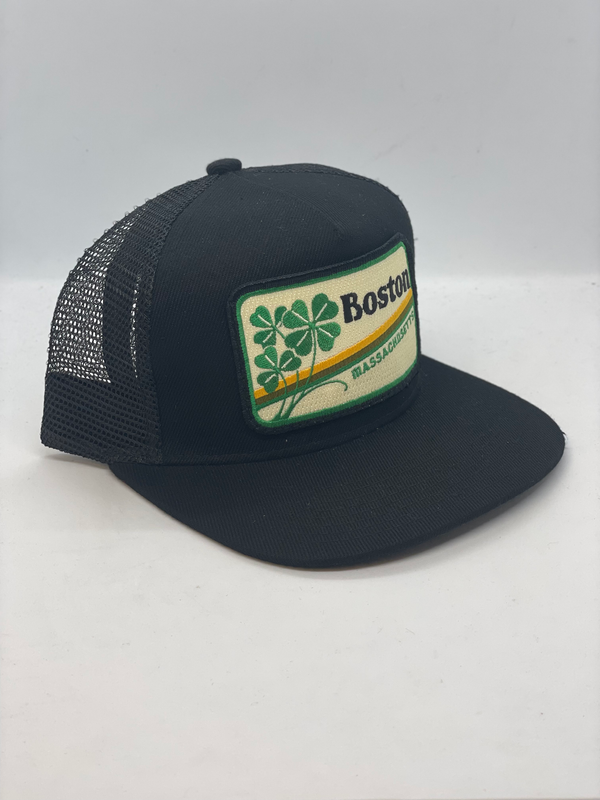 Sombrero de bolsillo con trébol de Boston Massachusetts