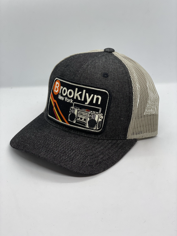 Brooklyn New York Boombox Pocket Hat