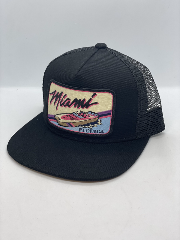 Sombrero de bolsillo de barco de Miami Florida
