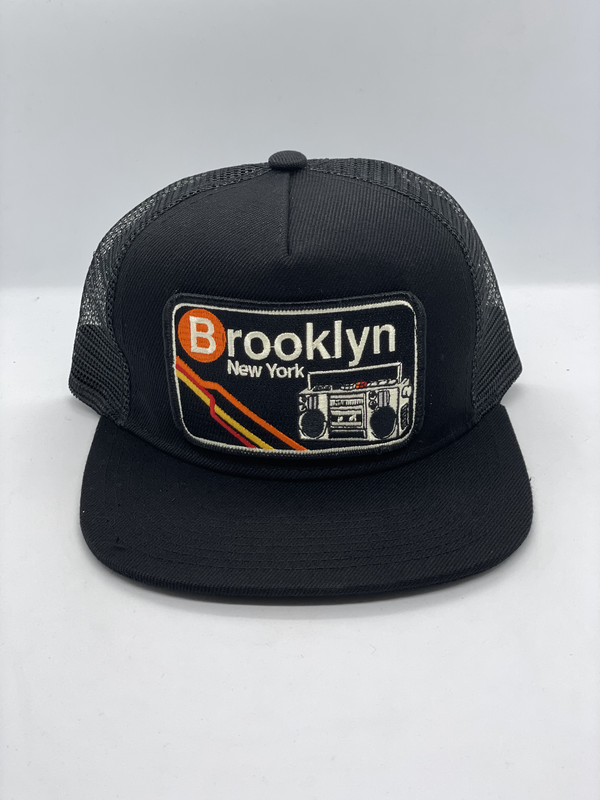 Brooklyn New York Boombox Pocket Hat