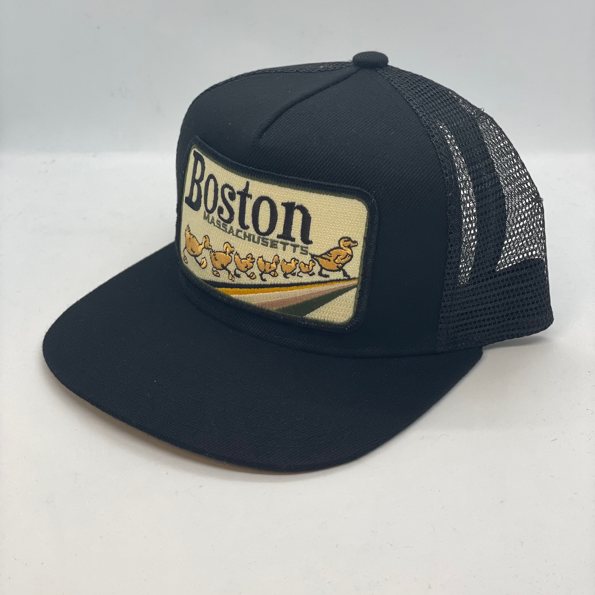 Boston Massachusetts Ducks Pocket Hat Bart Bridge