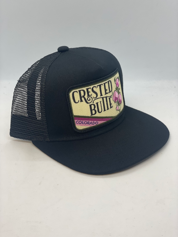 Sombrero de bolsillo con flores de Crested Butte Colorado