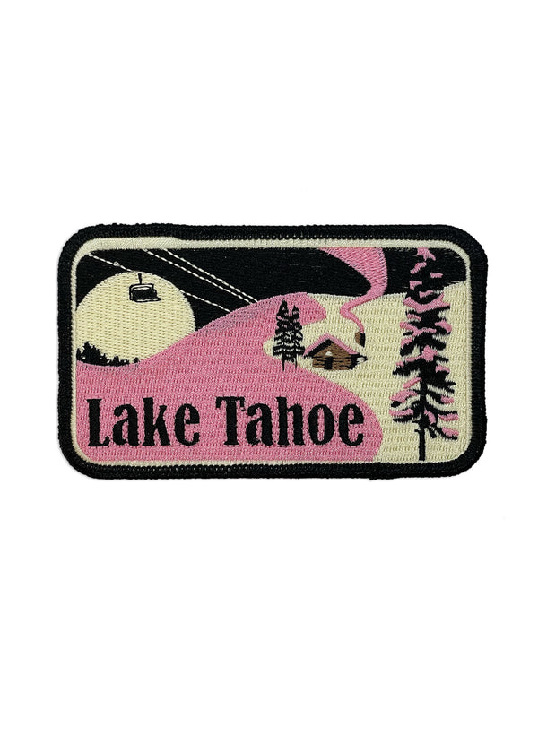 Parche del lago Tahoe (escena de invierno)