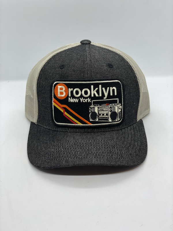 Brooklyn New York Boombox Pocket Hat