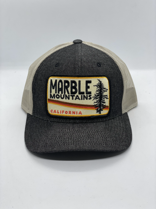 Sombrero de bolsillo de montañas de mármol