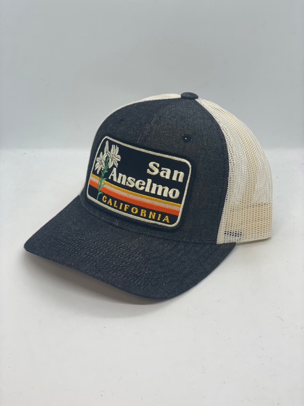 Sombrero de bolsillo de flores de San Anselmo
