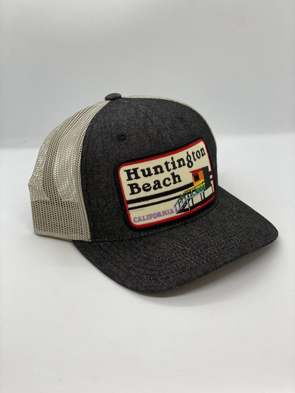 Huntington Beach Pocket Hat (Rainbow))
