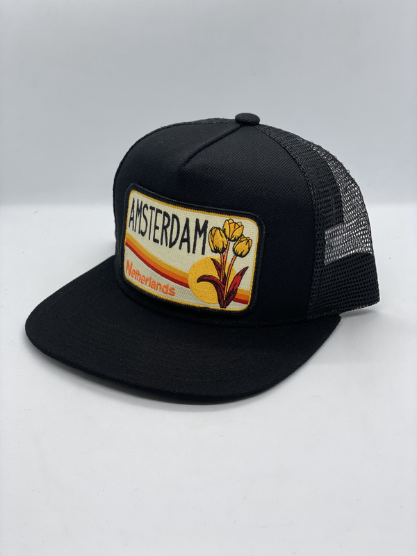 Amsterdam Netherlands Tulips Pocket Hat