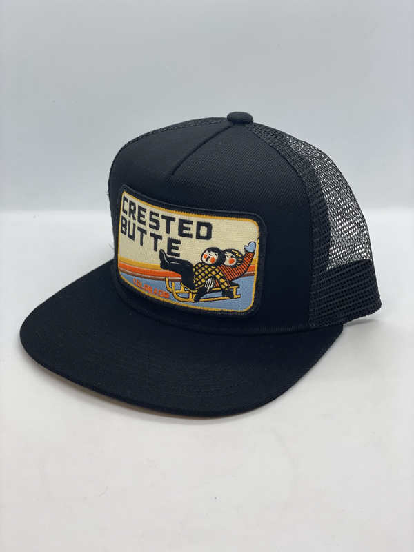 Gorro de bolsillo con trineo Crested Butte Colorado