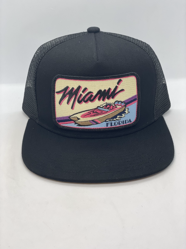 Sombrero de bolsillo de barco de Miami Florida