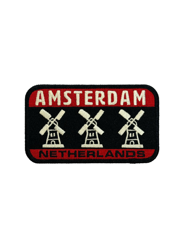 Amsterdam Netherlands Windmill Patch