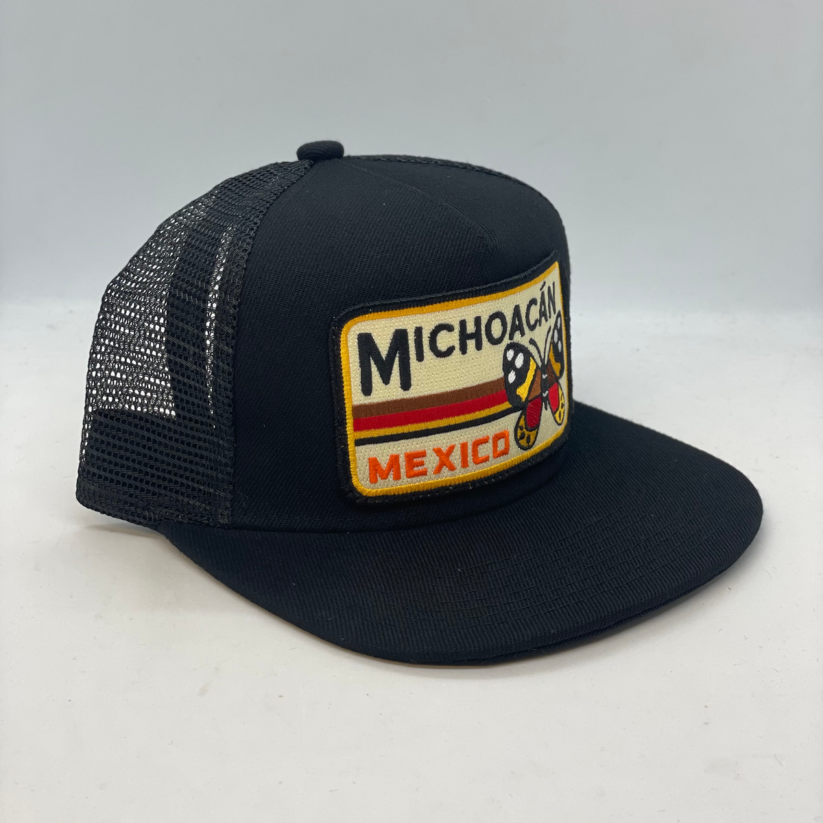 Michoacán Mexico Butterfly Pocket Hat – Bart Bridge Michoacán Mexico Butterfly Pocket Hat – Bart Bridge