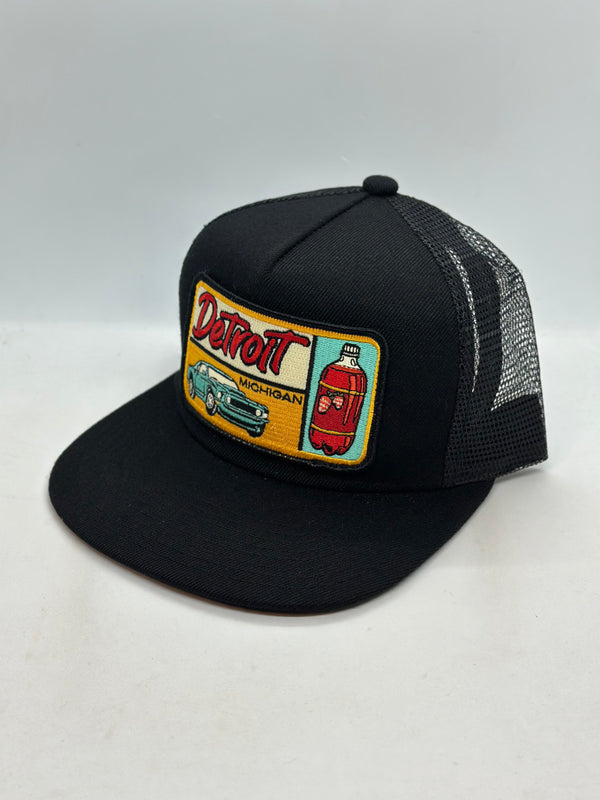 Detroit Michigan "Pop" Pocket Hat