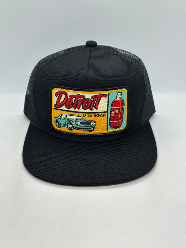 Detroit Michigan "Pop" Pocket Hat