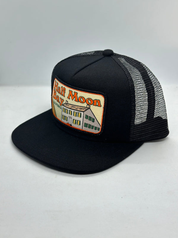Half Moon Bay White House Pocket Hat