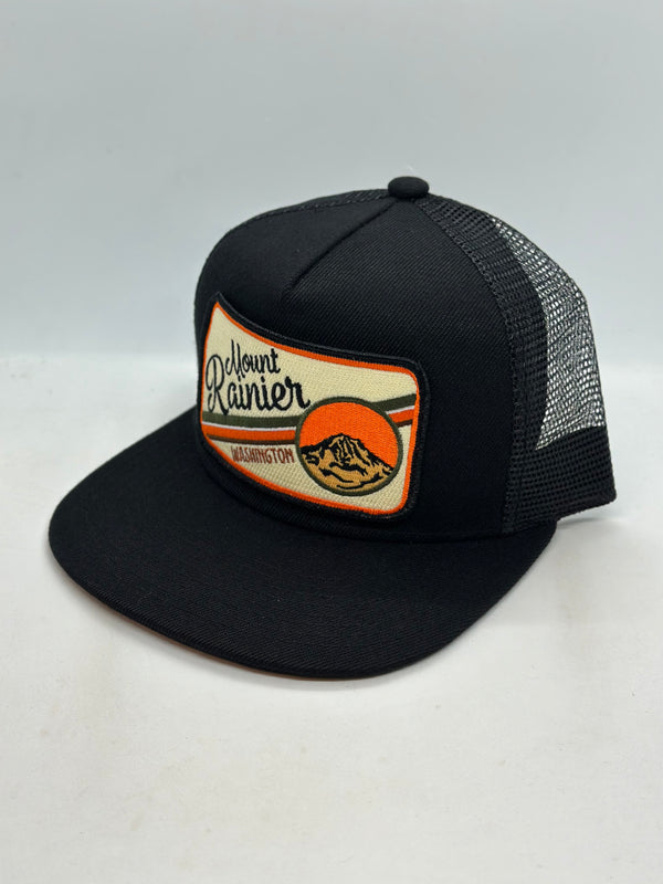 Mount Rainier Washington Pocket Hat