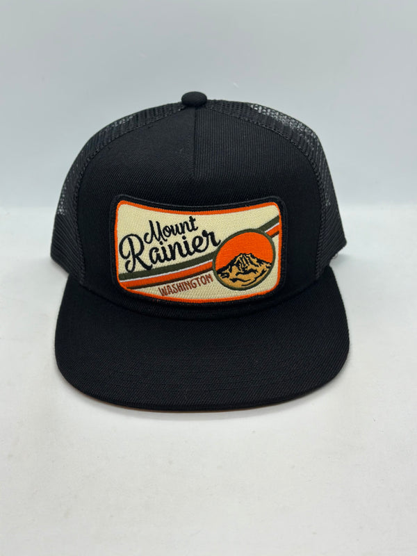 Mount Rainier Washington Pocket Hat