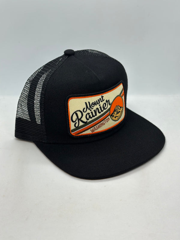 Mount Rainier Washington Pocket Hat