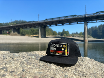 Monte Rio Bridge Russian River Bart Bridge Hat