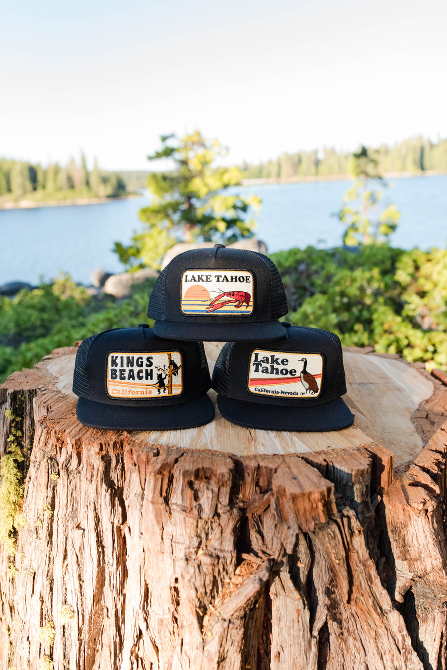 Lake Tahoe Patch Trucker Hats
