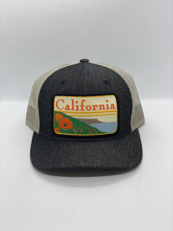 California Poppy Pocket Hat