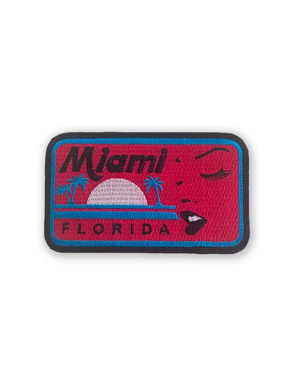 Miami Florida Pink Patch