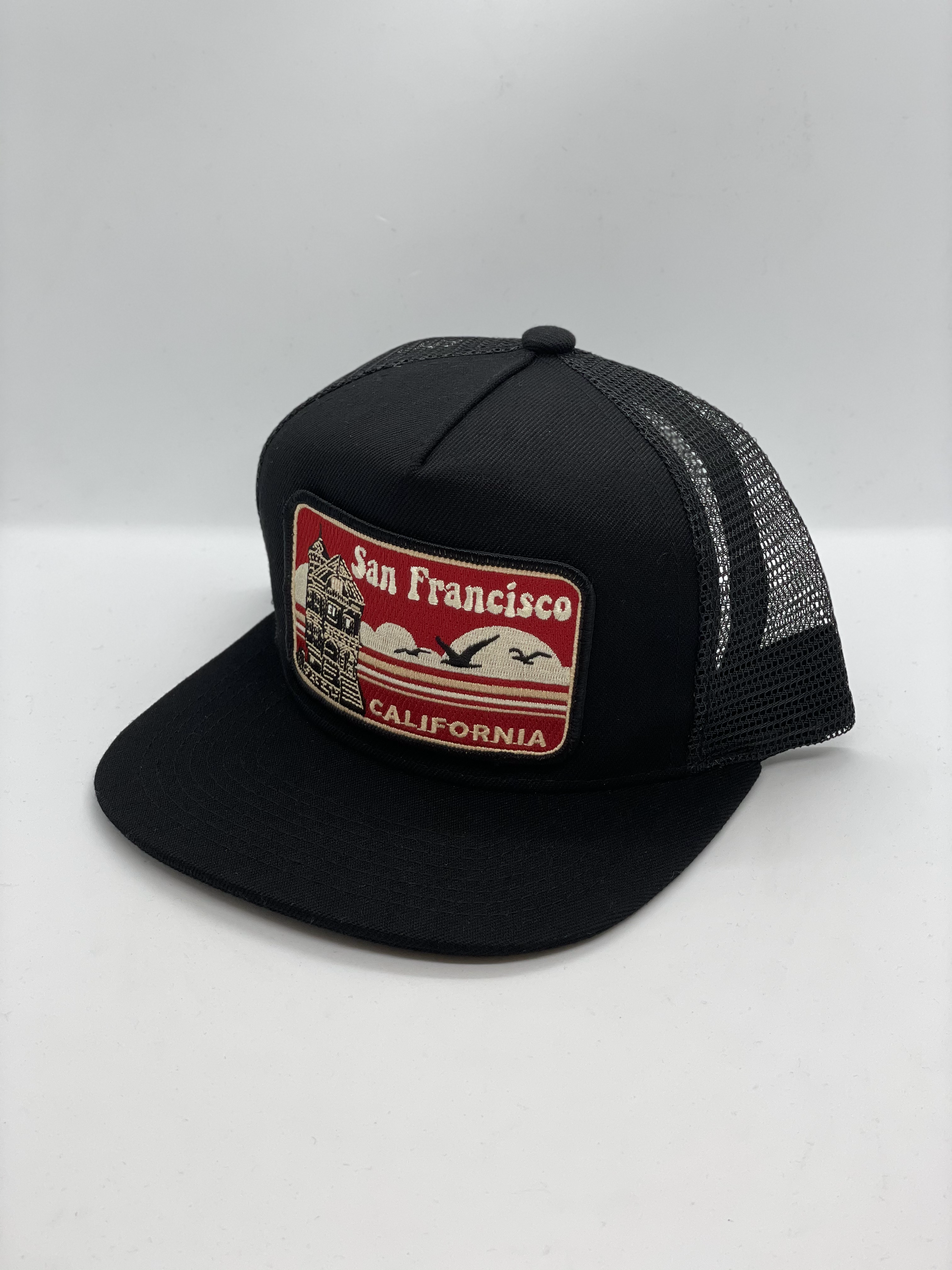 San Francisco Pocket Hat (Red Victorian) – Bart Bridge San Francisco Pocket Hat (Red Victorian) – Bart Bridge