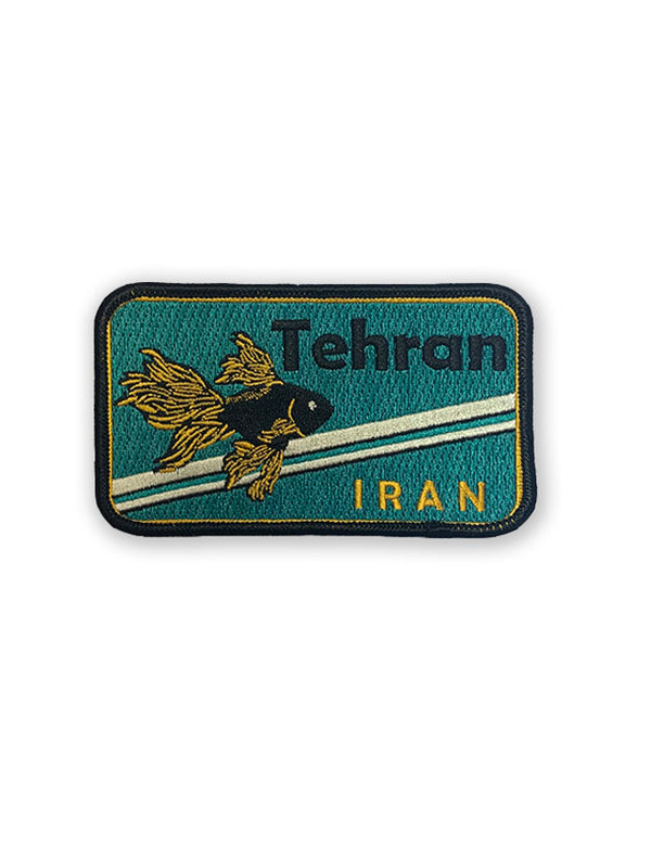 Parche de Teherán Irán (verde azulado)