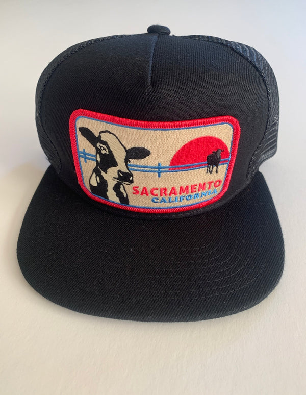 Sacramento Cow Pocket Hat