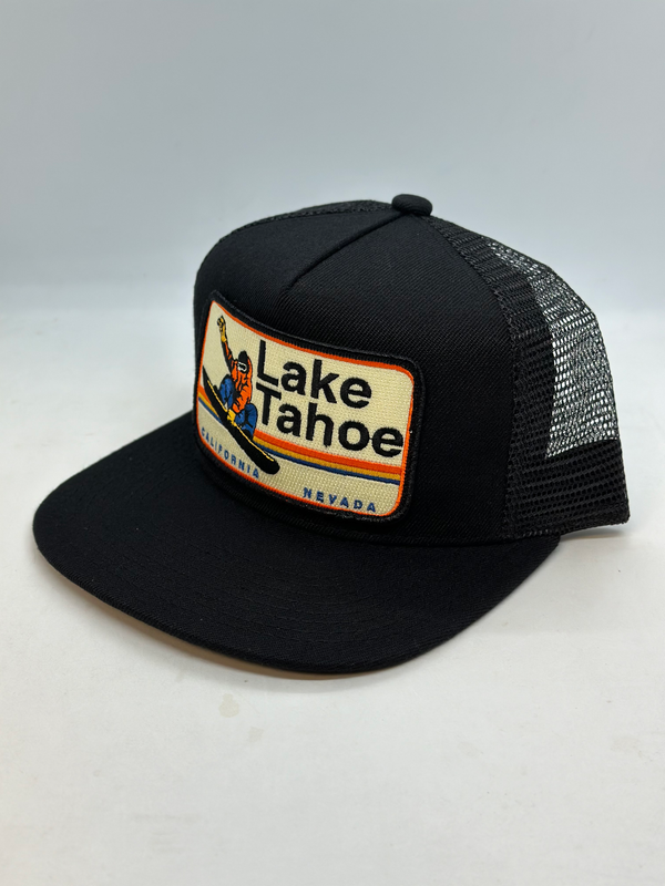 Lake Tahoe Snowboard (Butter) Pocket Hat