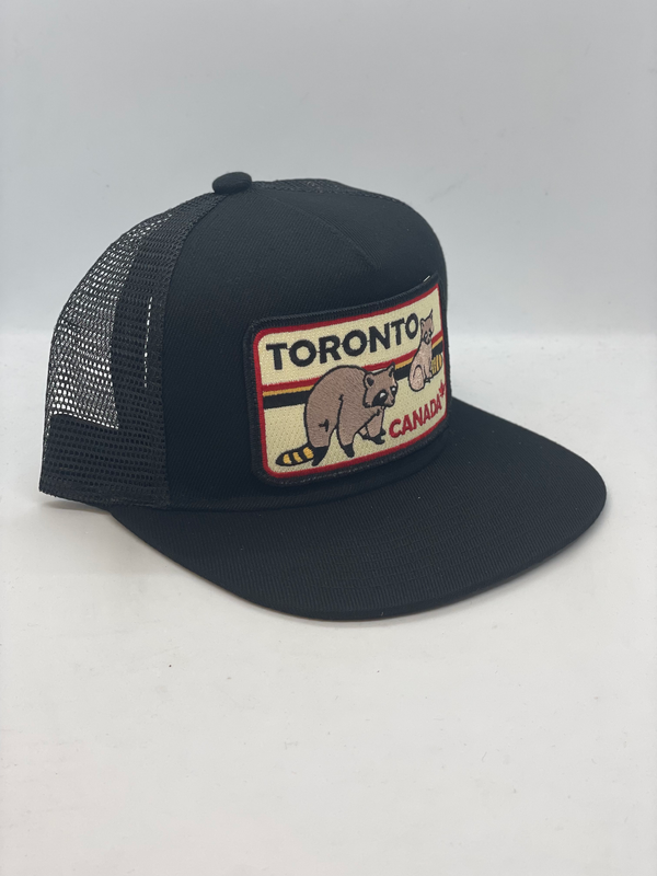 Sombrero de bolsillo Toronto Canadá Mapache