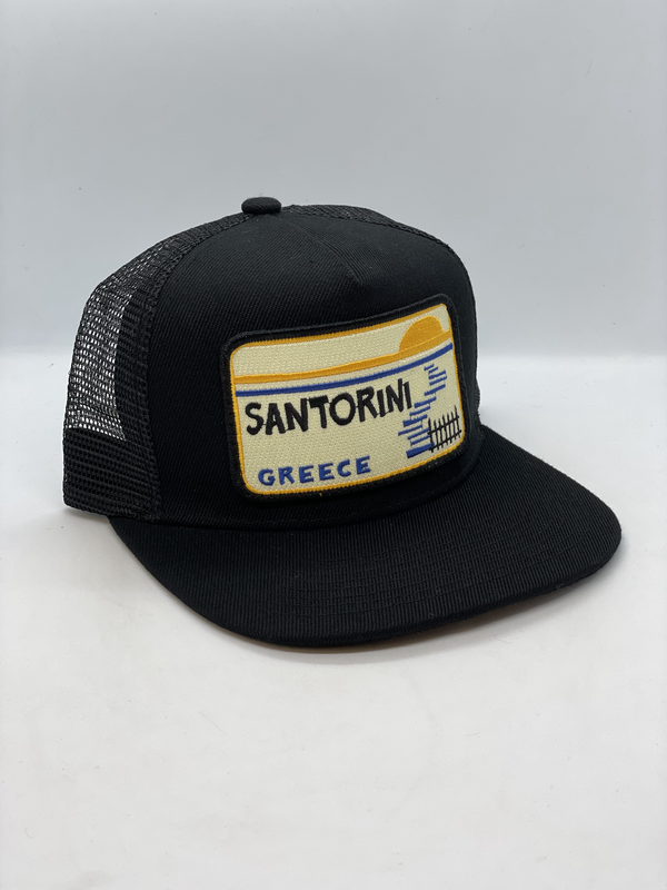 Santorini Greece Pocket Hat