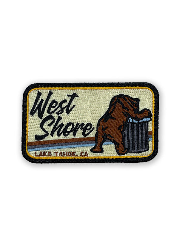 Parche de la costa oeste del lago Tahoe