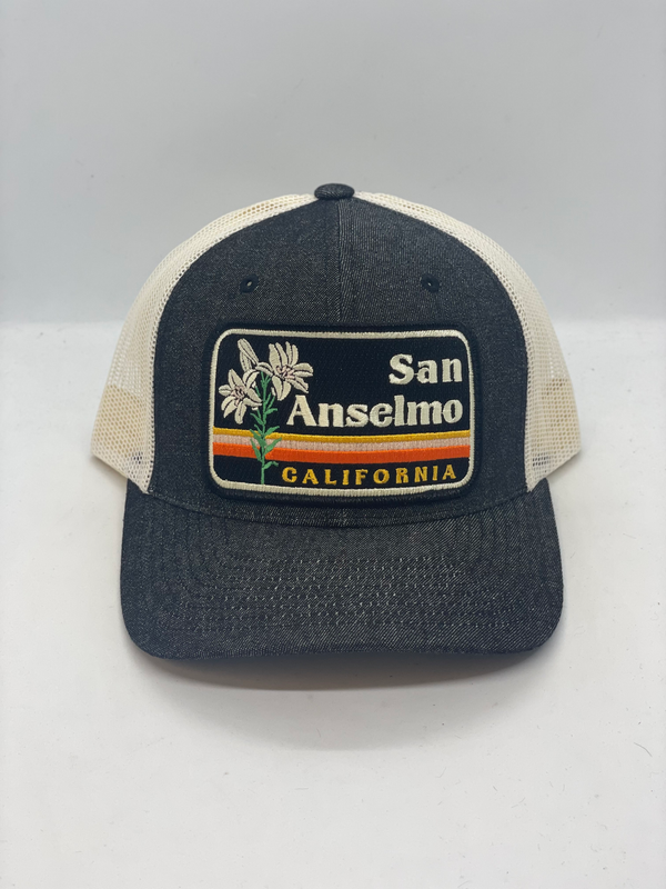 Sombrero de bolsillo de flores de San Anselmo