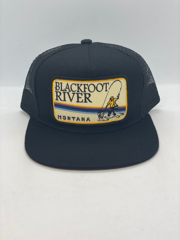 Blackfoot River Montana Pocket Hat