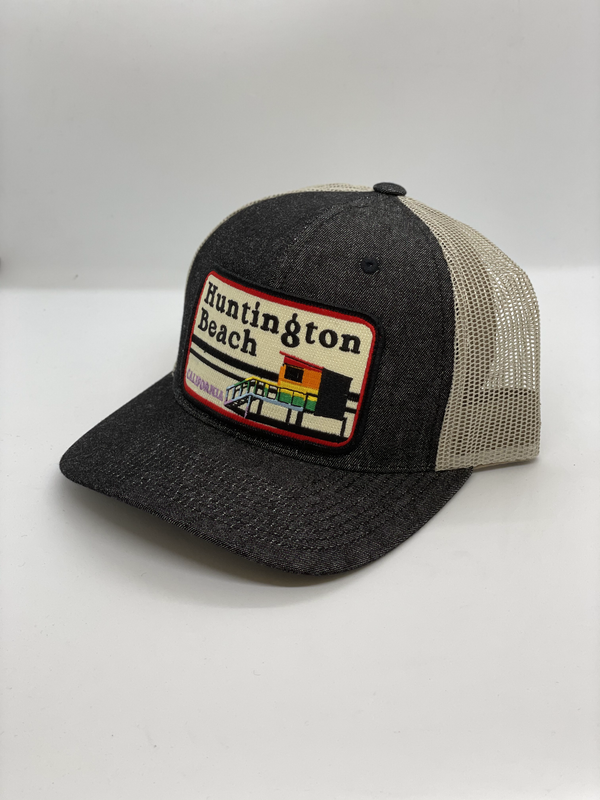 Huntington Beach Pocket Hat (Rainbow))