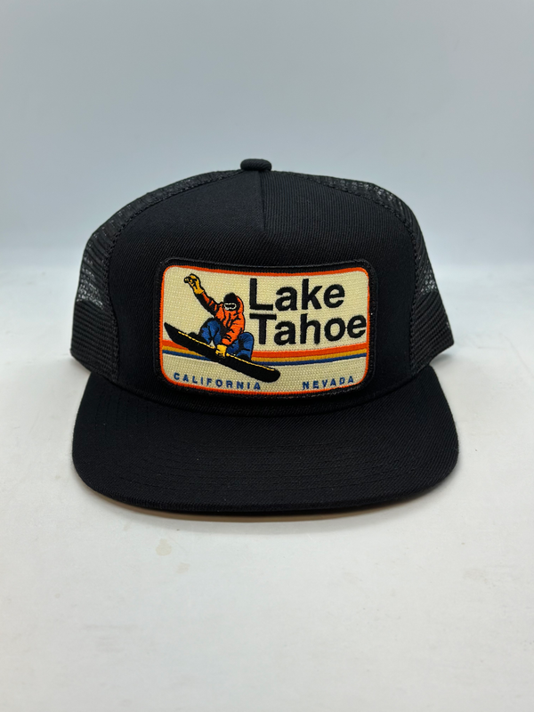 Lake Tahoe Snowboard (Butter) Pocket Hat