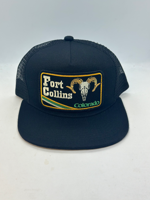 Fort Collins Colorado Skull Pocket Hat